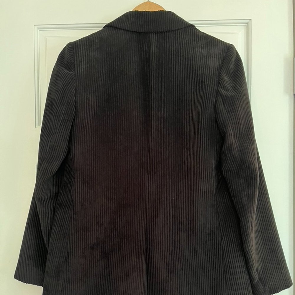 Whistles - Black Cord Single Breasted Blazer - 4 - Picture 12 of 15